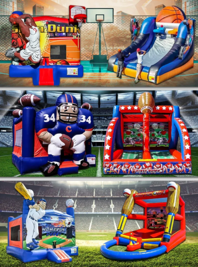 inflatable interactive games rental for Hinsdale IL events in ZIP code 60521