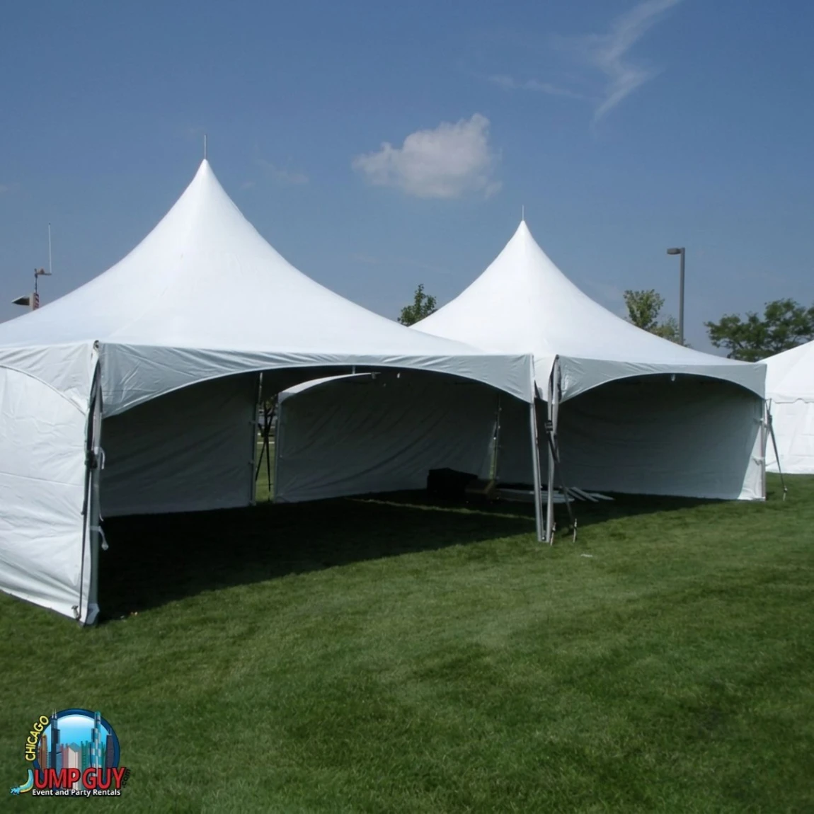 High Peak Frame Tent rental in Hinsdale, IL (60521) by Jump Guy Party Rentals